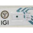 Round Diamond Fancy Blue Green Color 0.31 Carat SI2 IGI Certificate