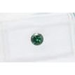 Round Diamond Fancy Blue Green Color 0.31 Carat SI2 IGI Certificate
