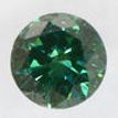 Round Diamond Fancy Green 0.31 Carat SI2 IGI Certificate