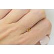 Pear Shape Diamond Natural Fancy Orange Color 0.31 Carat VS2