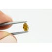 Pear Shape Diamond Natural Fancy Orange Color 0.31 Carat VS2