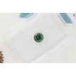 Round Cut Diamond Fancy Blue Green 0.34 Carat I1 IGI Certificate