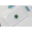 Round Cut Diamond Fancy Blue Green 0.34 Carat I1 IGI Certificate