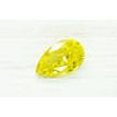 Pear Shape Diamond Fancy Yellow Color 0.38 Carat VS2