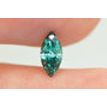 Marquise Cut Diamond Fancy Green Color 0.45 Carat VVS2
