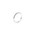 Real Diamond Stacking Ring Wedding Band Round 14k White Gold