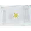 Cushion Shape Diamond Fancy Yellow 0.49 Carat SI2 IGI Certificate