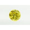 Round Cut Diamond Fancy Yellow SI2 1.51 Carat