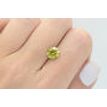 Round Cut Diamond Fancy Yellow 2.03 Carat SI1