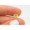 Heart Diamond Fancy Yellow Color 1.70 Carat SI1