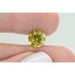 Fancy Yellow Round Cut Diamond 2.55 Carat SI2