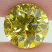 Fancy Yellow Round Cut Diamond 2.55 Carat SI2