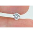 Round Brilliant Diamond White E SI1 Certified Natural Enhanced 5.78 M 0.76 Carat