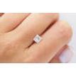 Princess Shape Diamond Loose 0.90 Carat F/SI2 Certified Natural Enhanced Real