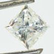 Princess Shape Natural Diamond Loose F/SI3 0.90 Carat