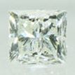 Princess Cut Diamond 0.91 Carat G/VS2 4.81X5.11 MM