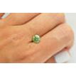 Fancy Green Round Cut Diamond 1.51 Carat VS2