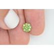 Fancy Green Round Cut Diamond 1.51 Carat VS2