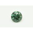 Loose Diamond Fancy Turquoise Color Round Shaped 1.54 Carat SI2