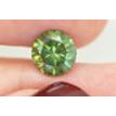 Round Diamond Fancy Green Color 2.04 Carat VS2