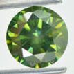 Round Cut Diamond Fancy Olive Green Loose 2.07 Carat VS2