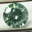 Loose Fancy Green Diamond Round Shape 0.61 ct SI1