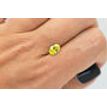 Oval Diamond Fancy Yellow 1.21 Carat SI2