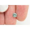 Loose Fancy Green Diamond Round Shape 0.61 ct SI1