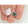Round Diamond Green Color 2.70 Carat SI2
