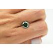 Round Diamond Green Color 2.70 Carat SI2