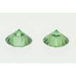 Round Shape Diamond Pair Fancy Green VVS2 0.52 TCW