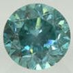 Round Diamond Fancy Green Color 1.83 Carat VS2
