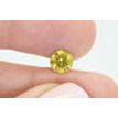 Round Cut Diamond Fancy Yellow Color SI1 1.08 Carat