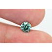 Round Diamond Fancy Green Color 0.58 Carat VS1