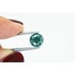 Round Diamond Green  Color 2.03 Carat SI1