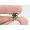 Round Shape Diamond Fancy Green Color 2.01 Carat VS2