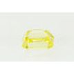 Emerald Shape Diamond Fancy Yellow Color 1.01 Carat VS1 Certified