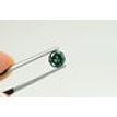 Loose Green Diamond Round Shaped Fancy Color 0.56 Carat SI1 Enhanced Certified