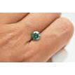 Loose Round Shape Fancy Green Diamond 1.66 Carat SI3 7.24X7.16 MM