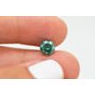 Loose Round Shape Fancy Green Diamond 1.66 Carat SI3 7.24X7.16 MM
