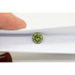 Round Green Diamond 2.01 Carat SI2 7.74X7.68 MM