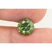 Round Cut Diamond Fancy Olive Green 2.00 Carat VS2