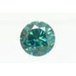 Round Cut Diamond Fancy Green 2.13 Carat VS2