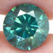 Round Cut Diamond Fancy Green 2.13 Carat VS2