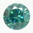 Round Cut Diamond Fancy Green 2.13 Carat VS2