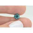 Round Shape Diamond Fancy Green Color VS2 1.26 Carat