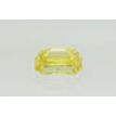 Emerald Cut Diamond Fancy Yellow Color 0.90 Carat VS2