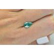Pear Shaped Diamond Fancy Green Color 1.24 Carat SI1