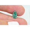 Pear Shaped Diamond Fancy Green Color 1.24 Carat SI1