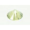 Round Cut Diamond Fancy Green Color 2.50 Carat SI1